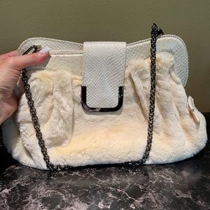 REAL FUR! Donna Salyers' Fabulous Furs Ivory